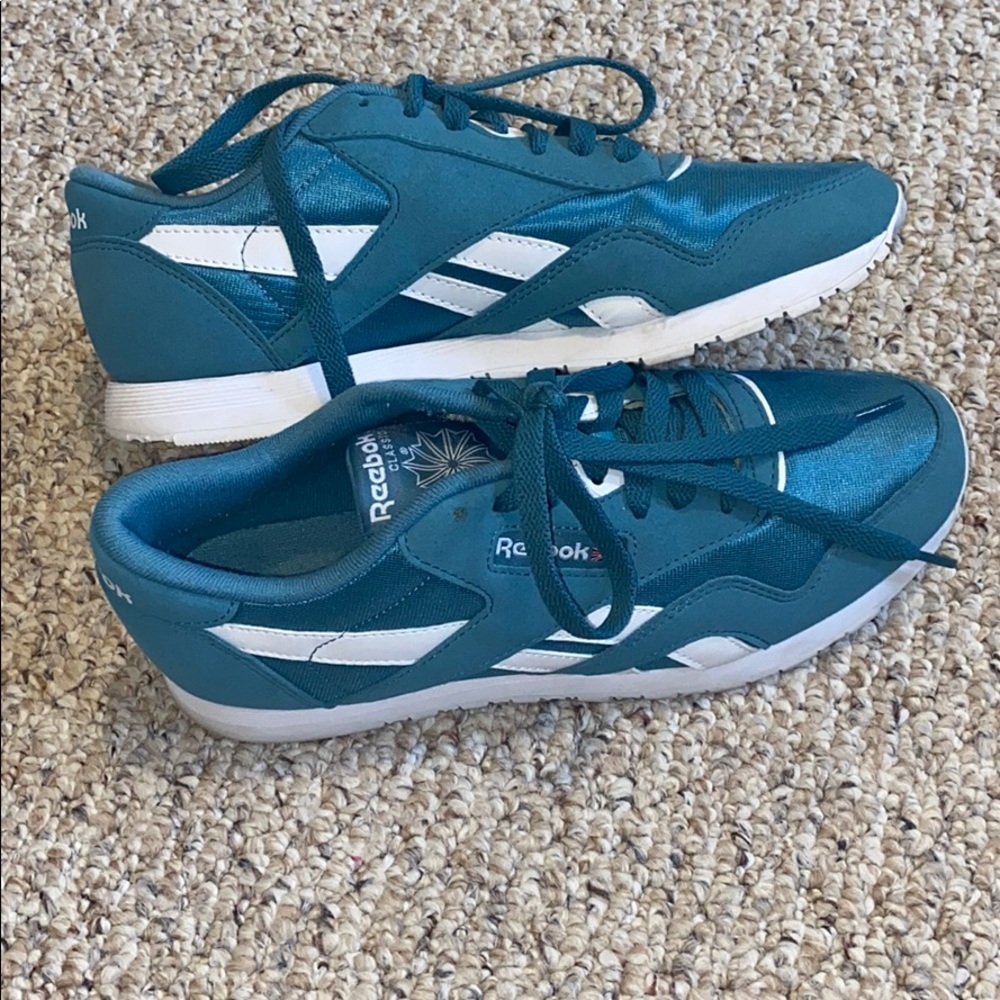 Reebok Nylon Classics Teal/White